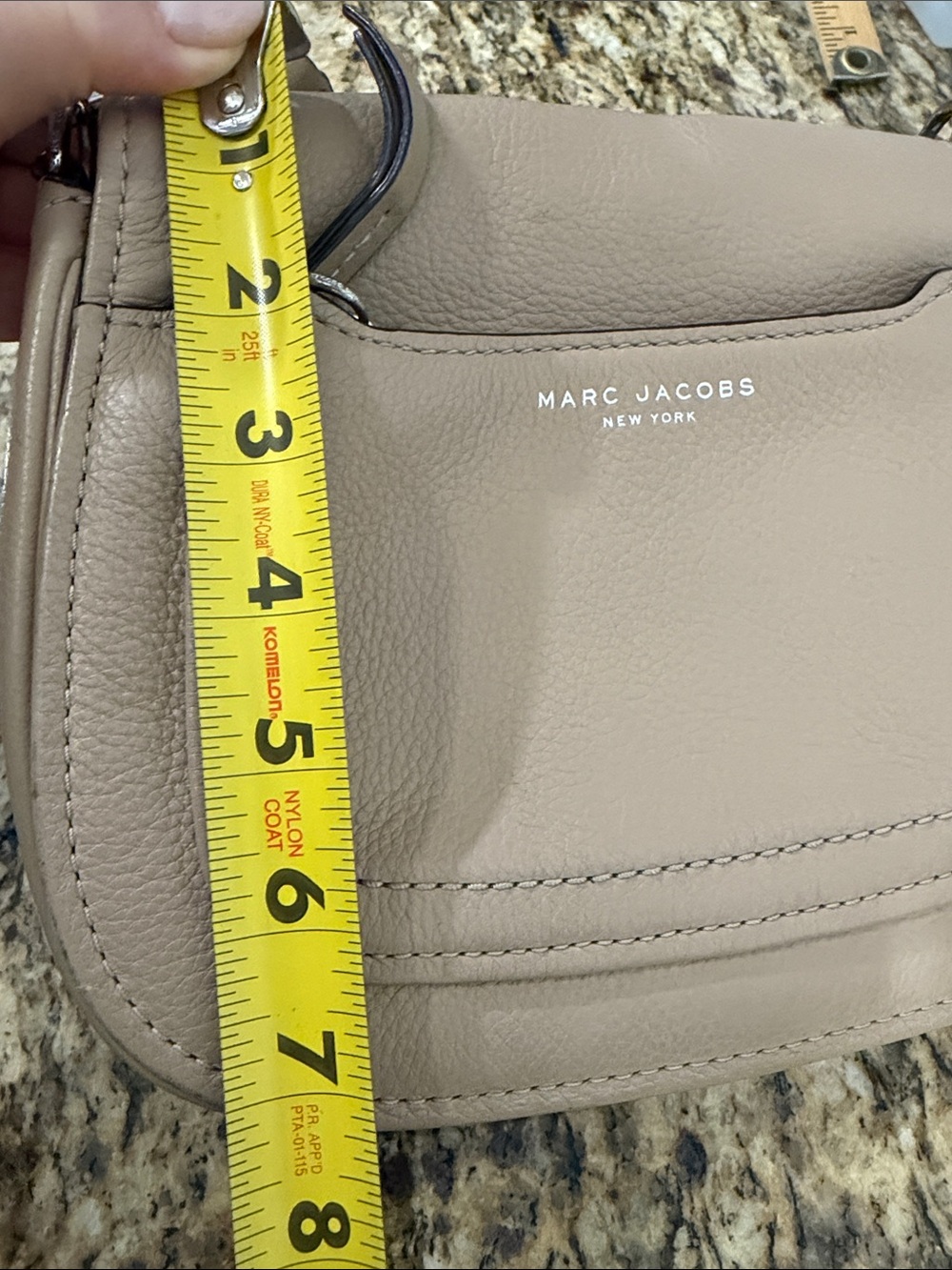 Marc Jacobs Tan Crossbody Saddle Bag - Picture 10 of 13